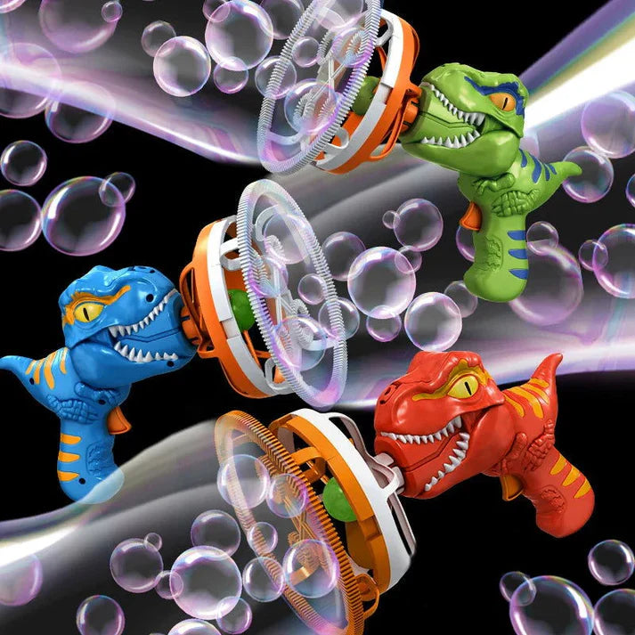 Rechargeable Dino Bubbles Blaster For Kids