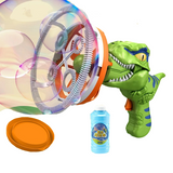 Rechargeable Dino Bubbles Blaster For Kids